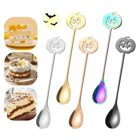 🎃 Pumpkin Head Teaspoons