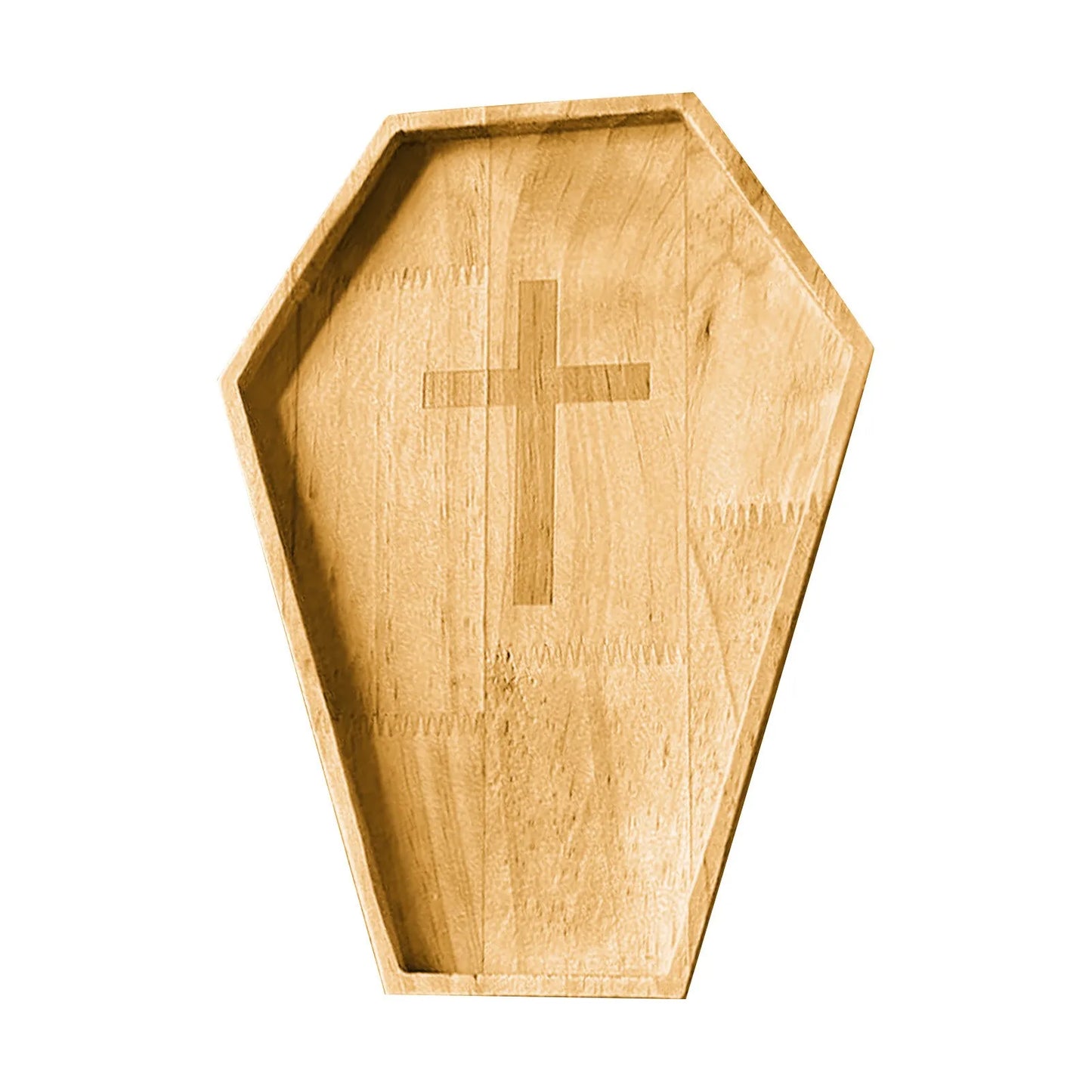 🎃 Hauntingly Cute Bamboo Serving Tray