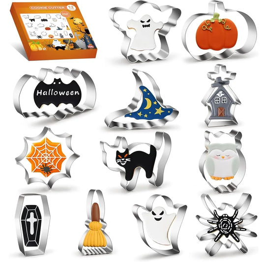 🎃 Halloween Cookie Cutter Set
