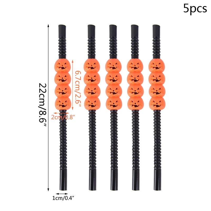 🎃 Reusable Halloween straws