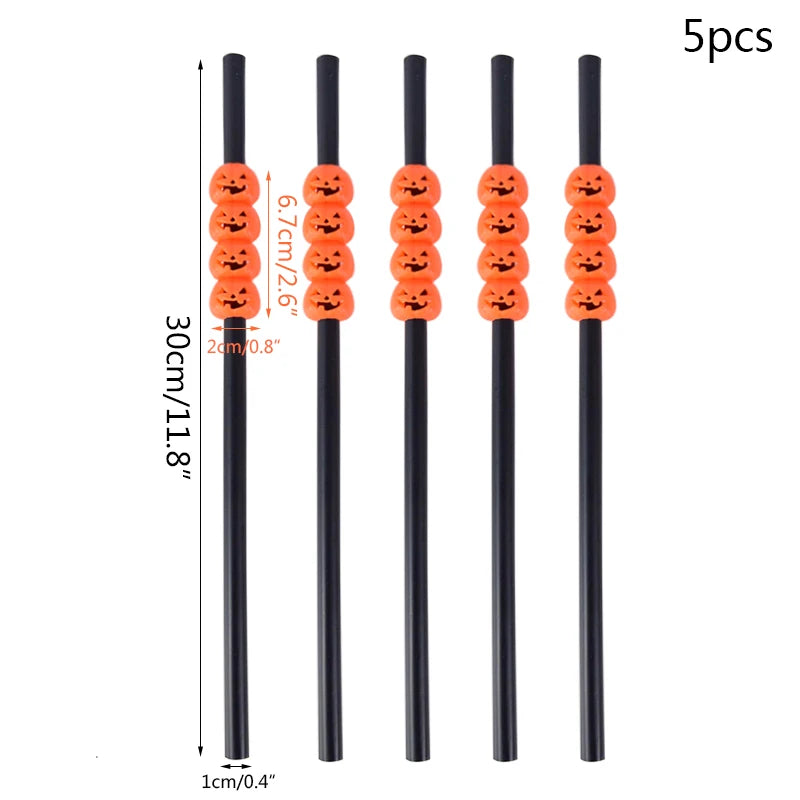 🎃 Reusable Halloween straws