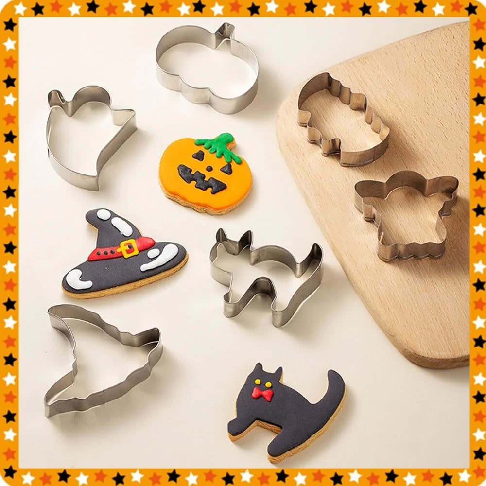 🎃 Halloween Cookie Cutter Set