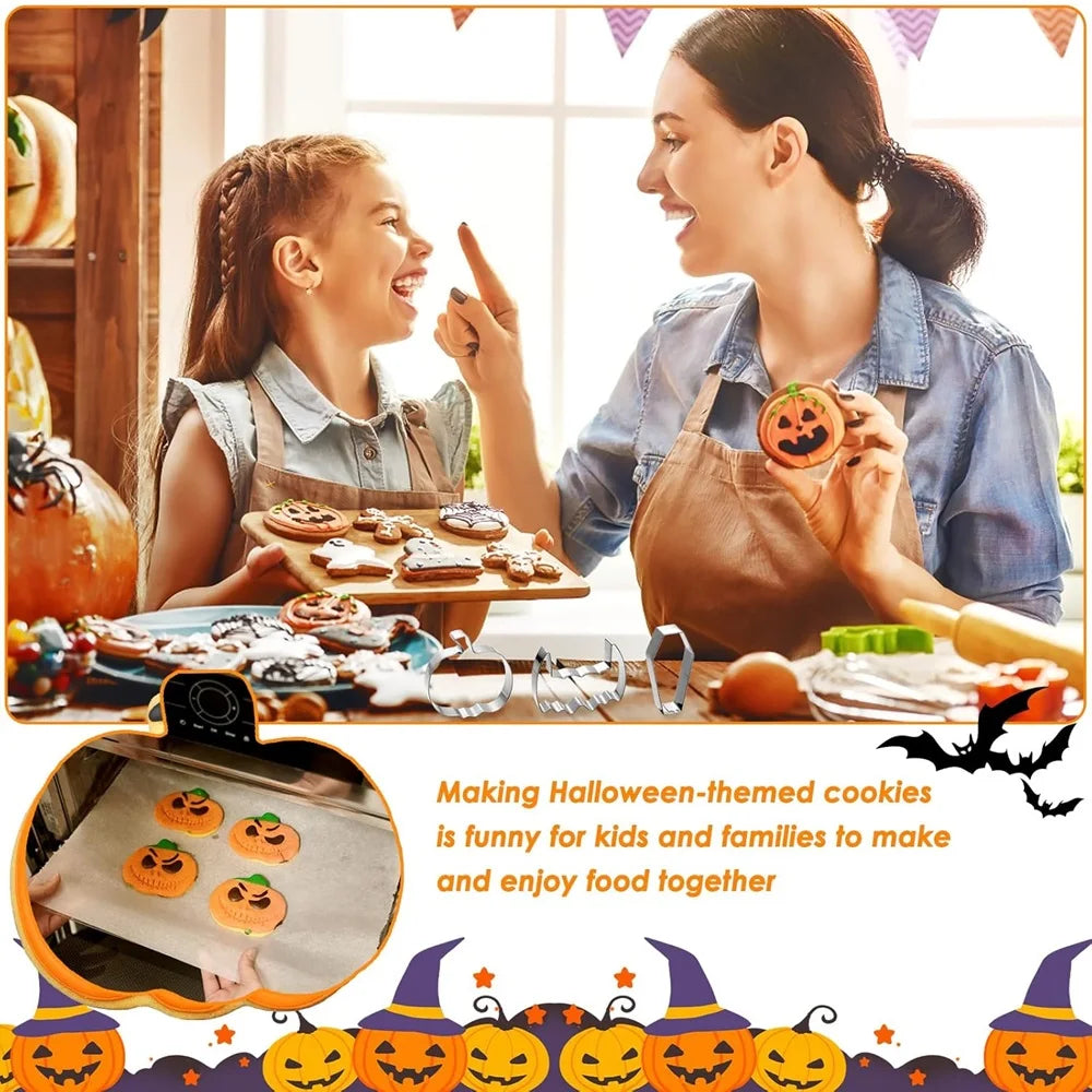 🎃 Halloween Cookie Cutter Set
