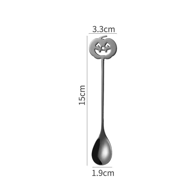 🎃 Pumpkin Head Teaspoons