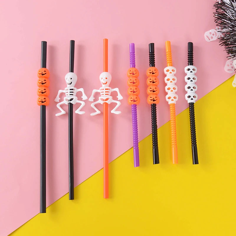 🎃 Reusable Halloween straws