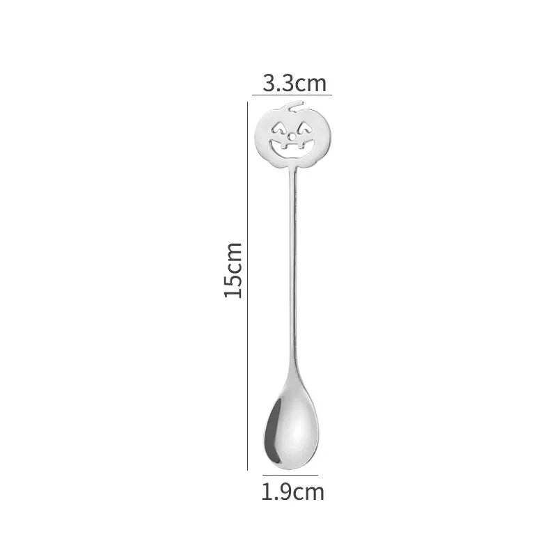🎃 Pumpkin Head Teaspoons