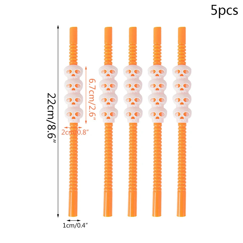 🎃 Reusable Halloween straws