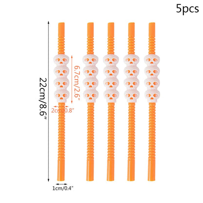 🎃 Reusable Halloween straws