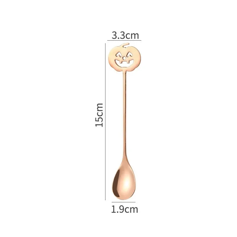 🎃 Pumpkin Head Teaspoons