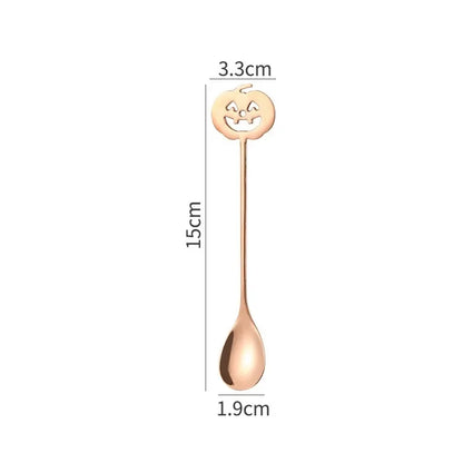 🎃 Pumpkin Head Teaspoons