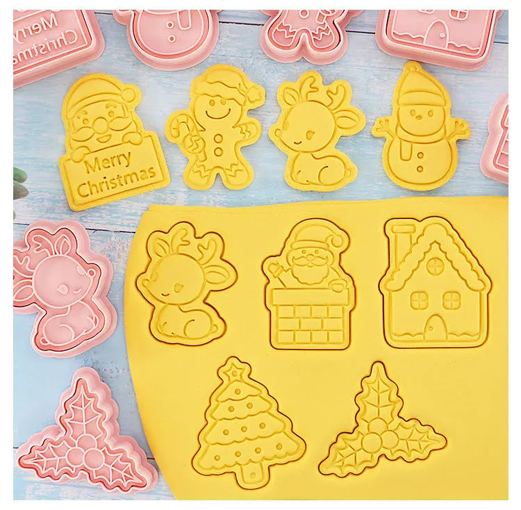 🎄 3D Christmas Cookie Cutters