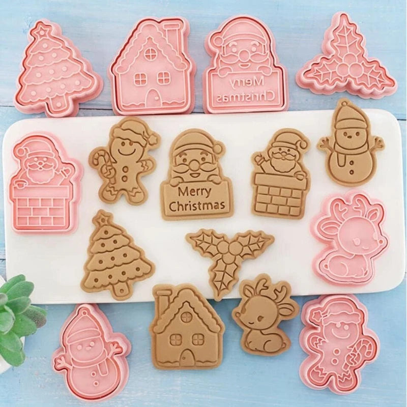 🎄 3D Christmas Cookie Cutters