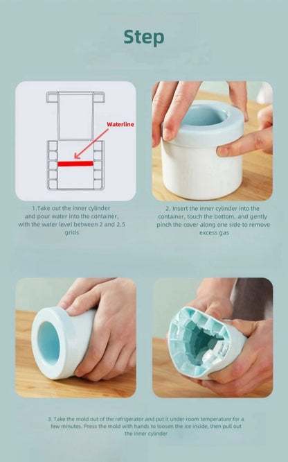 Mini Silicone Ice Cub 🧊
