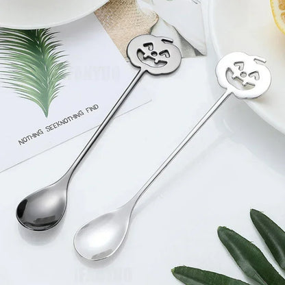 🎃 Pumpkin Head Teaspoons