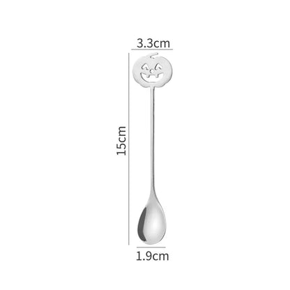 🎃 Pumpkin Head Teaspoons